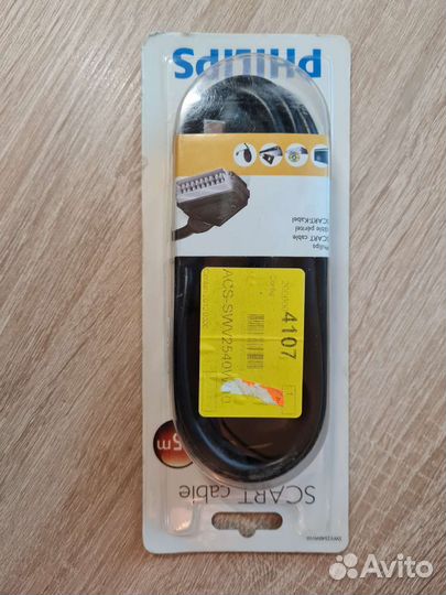 Кабель scart philips