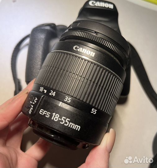 Зеркальный фотоаппарат canon EOS 4000D Efs 18-55
