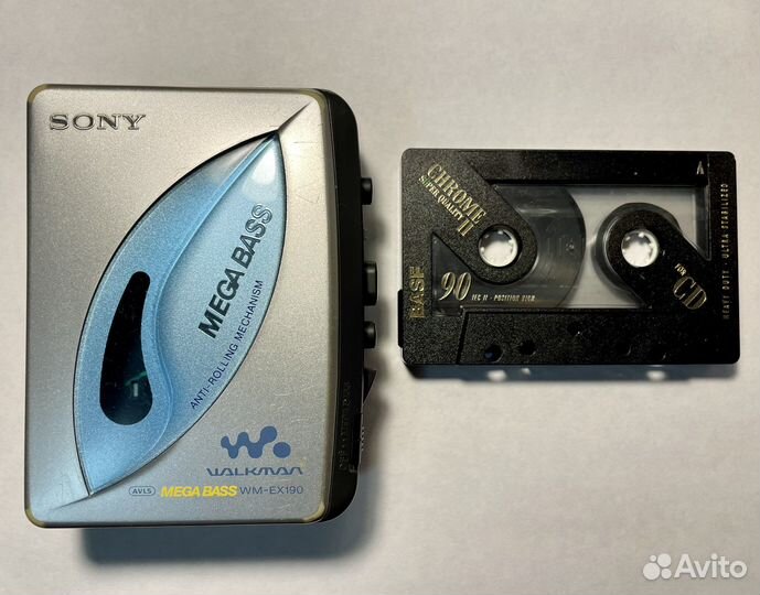 Кассетный плеер sony