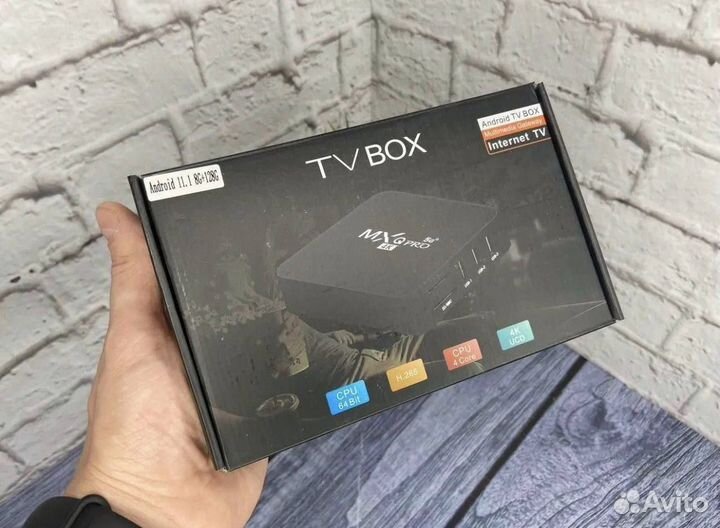 Android TV приставка TV Box 4K
