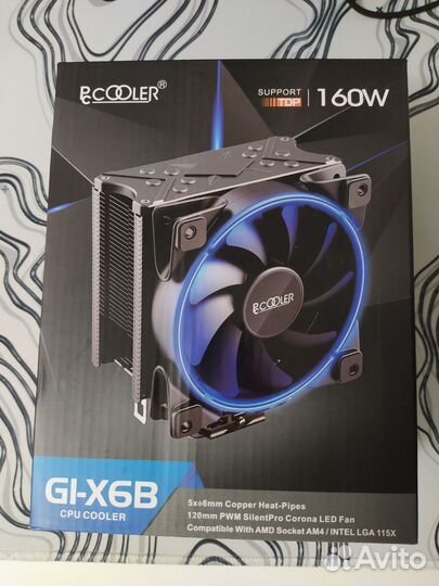 Кулер для процессора - pccooler GI-X6B