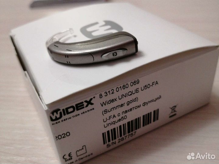 Цифровой слуховой аппарат Widex Unique