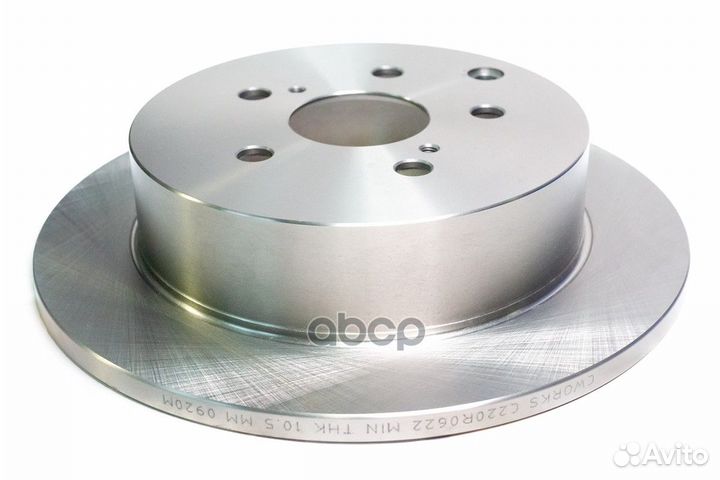 C220R0622 cworks Тормозной диск задний C220R062