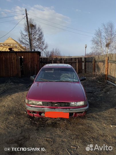 Mitsubishi Lancer 1.3 AT, 1989, битый, 251 067 км