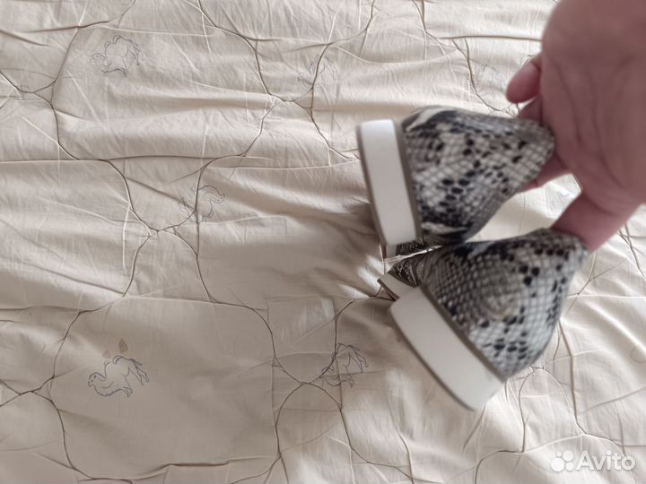 Балетки натуральная кожа 38