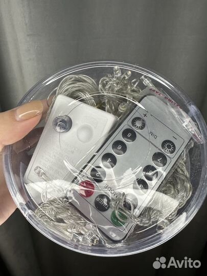 Гирлянда штора