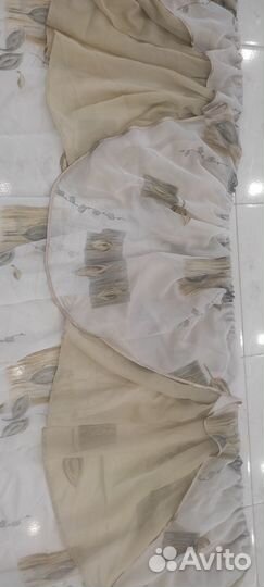 Шторы тюль с ламбрекеном