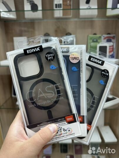 Чехол на Apple iPhone edivia Magsafe