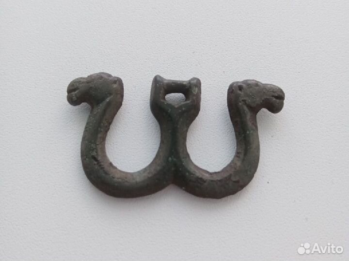 Бронзовый оберег хазар - ассуров