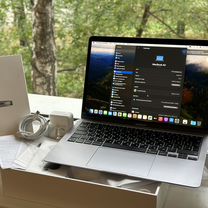 MacBook Air 13 2020 M1 в коробке 70 циклов