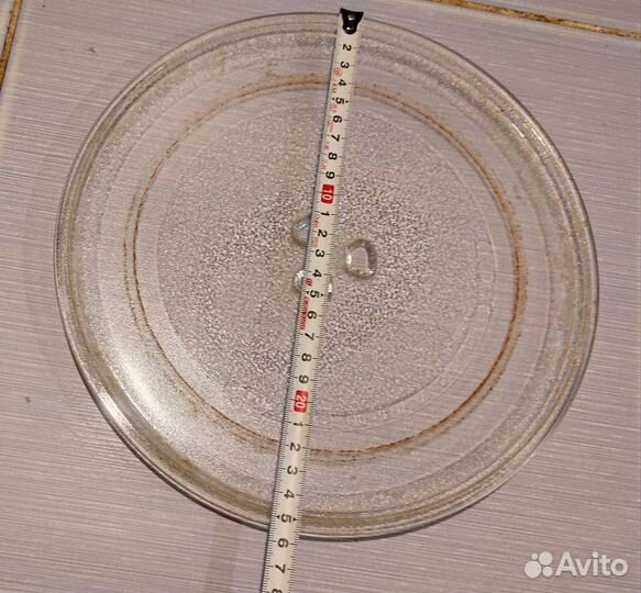 Тарелка для микроволновой печи свч 255мм