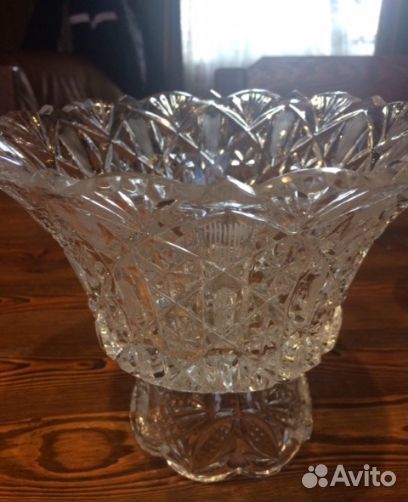 Хрустальные вазочки из СССР