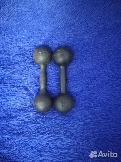 Гантели по 3 кг СССР