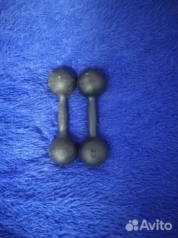 Гантели по 3 кг СССР