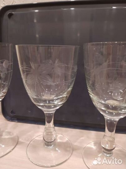 Фужеры и стаканы СССР