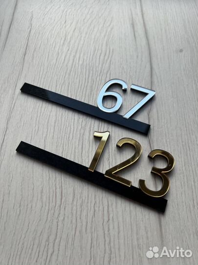 Цифры на дверь