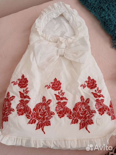 Конверт на выписку летний Blumarine