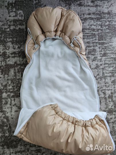 Конверт зимний для новорожденных