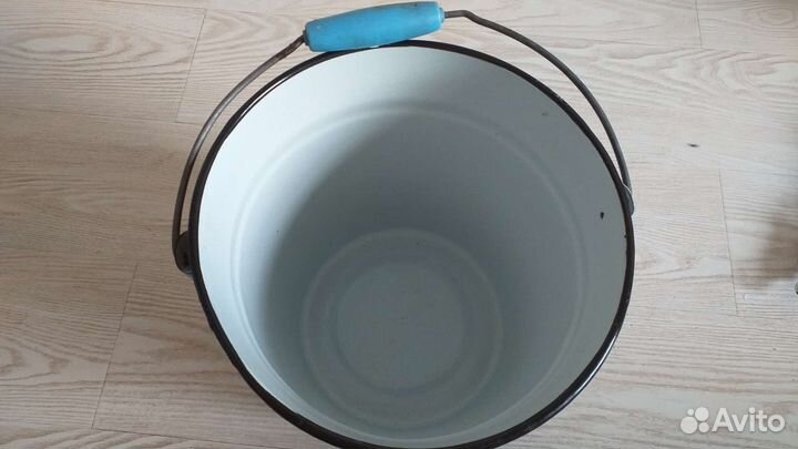 Ведро эмалированное 10л с крышкой