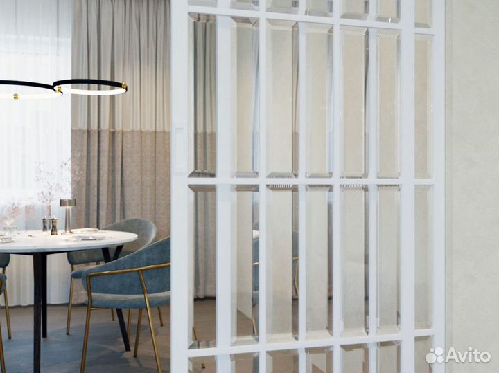 Перегородки межкомнатные / Раздвижные перегородки