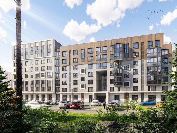 1-к. квартира, 44 м², 2/8 эт.