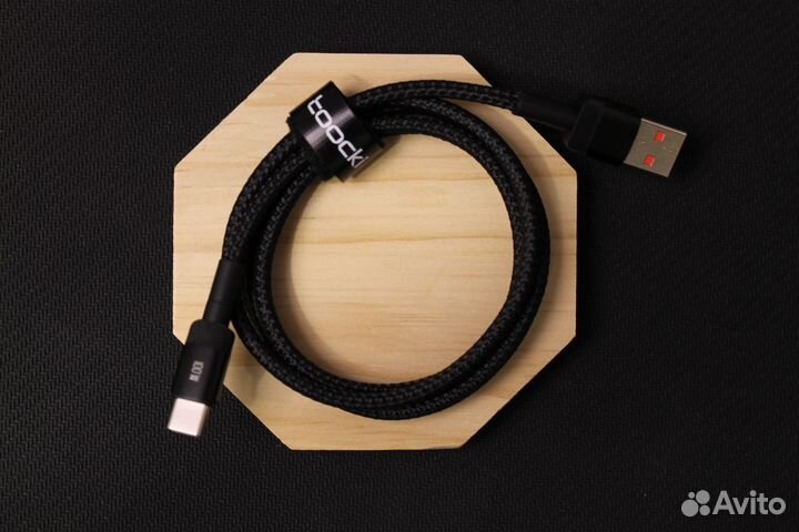 Зарядный кабель быстрая зарядка 100W Type-A Type-C