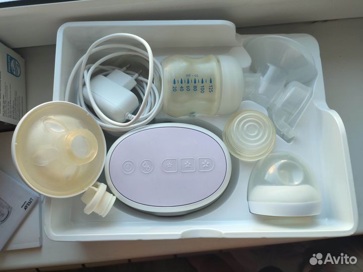 Молокоотсос avent электрический