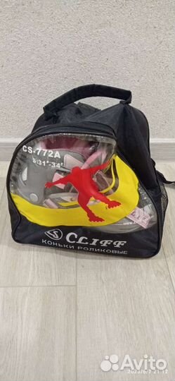 Роликовые коньки детские раздвижные