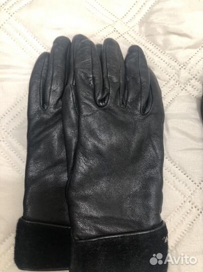 Перчатки женские кожаные 6.5