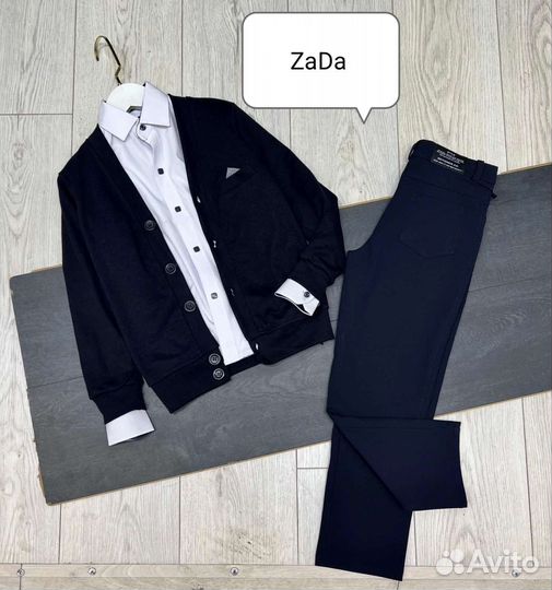 Тройка школьная для мальчика 110/152