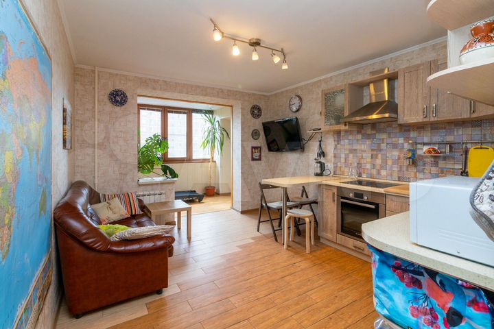 2-к. квартира, 65,3 м², 4/17 эт.