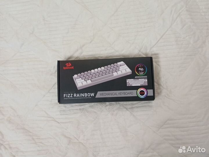 Игровая клавиатура redragon fizz k617-R