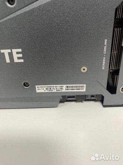 AMD Radeon RX6700xt Gigabyte gaming OC 12Gb