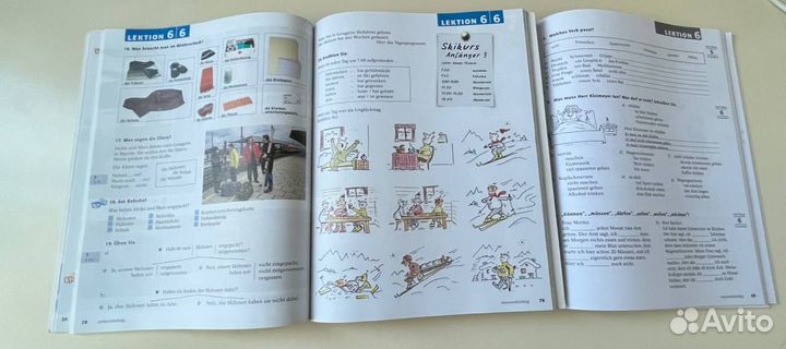 Учебник и рабочая тетрадь по немецкому уровня А1