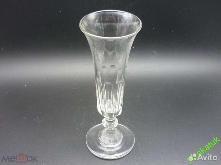 Шампанка, флейта русское стекло 19 век мальцов (2)