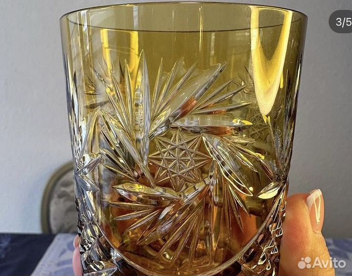 Хрустальные Немецкие стаканы