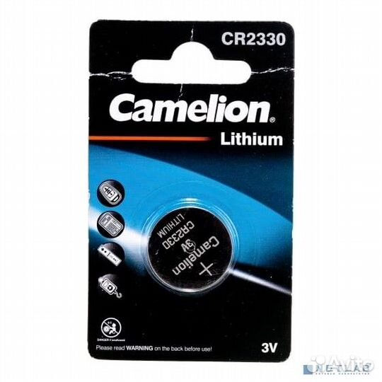 Camelion CR2330 BL-1 (CR2330-BP1, батарейка литиев