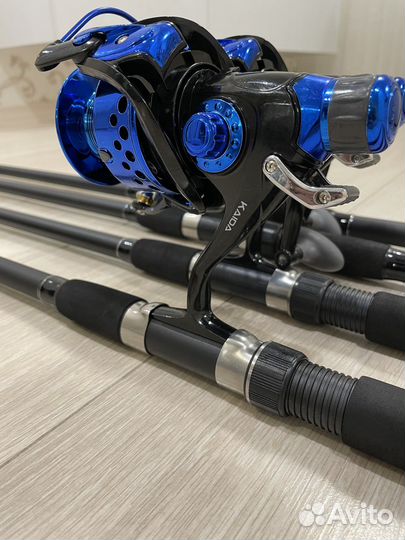 Профессиональный карповый комплект Kaida 4+4