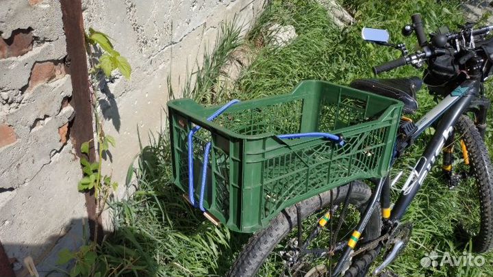 Кузов корзина для велосипеда на задний багажник