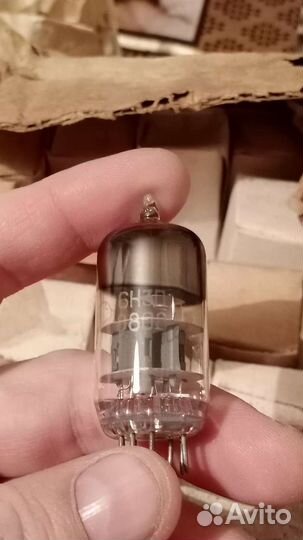 Радиолампы 6н3п одной партии изготовления