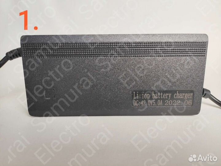 Зарядка Li-ion 36v 48v 60v 72v 3a 4a 5a самокат
