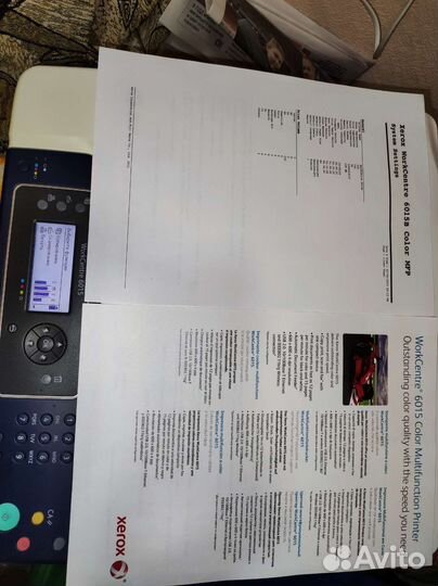 Почти новый Мфу цветной лазер Xerox WorkCentre6015