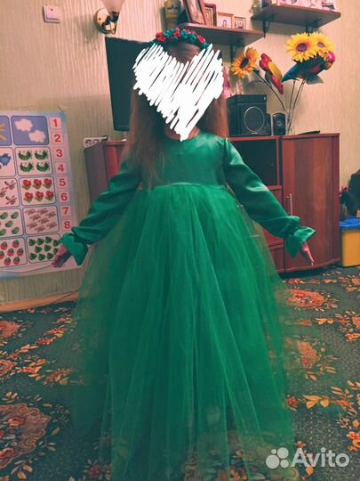 Новогоднее платье (ёлочка)