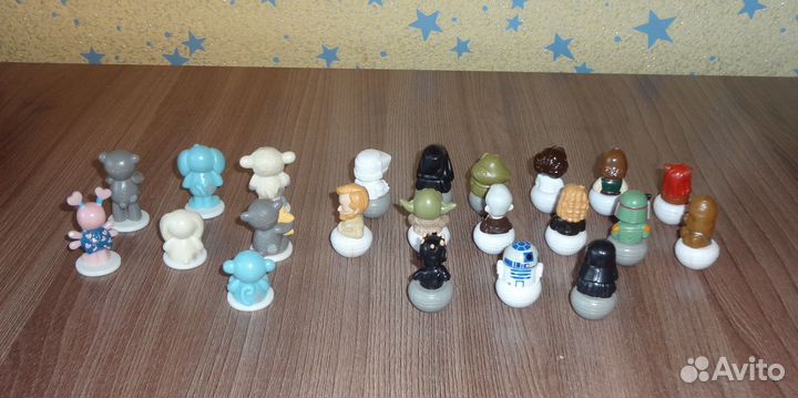 Коллекционные фигурки тедди И звездные войны