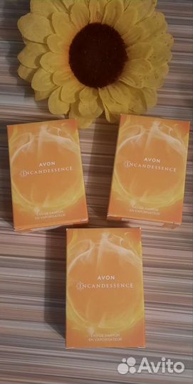 Парф вода avon incandessense 30 ml,новая