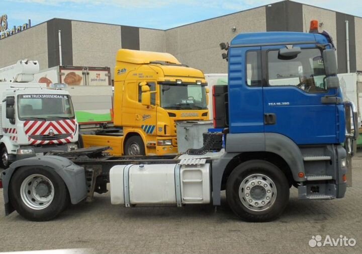 В разборке грузовик MAN, TGA 2000-2008