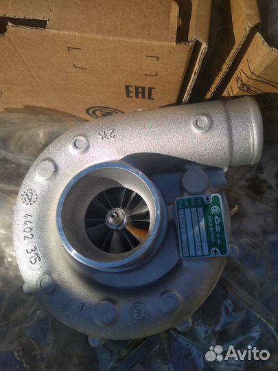 Турбокомпрессор правый (4/6 шп.) камаз дв.евро-3