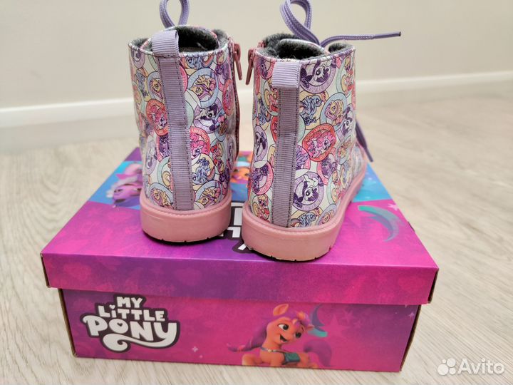 Ботинки демисезонные для девочки 28 размер