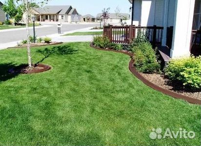 Укладка газона