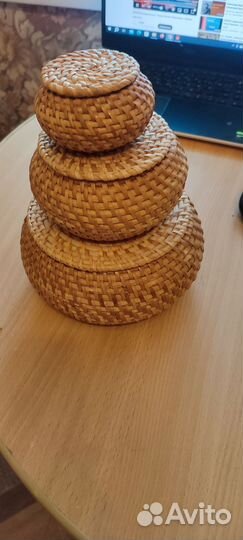 Корзинки 3 штуки